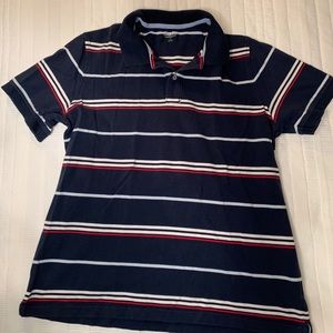 Men’s Lands End Traditional Fit Polo Stripped